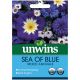 Unwins Sea of Blue Mixed Annuals Seeds