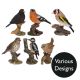 Vivid Arts British Garden Birds - Design Choice