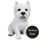 Vivid Arts Real Life Dogs - West Highland Terrier Garden Ornament