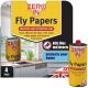 Zero In Fly Papers 4 pack