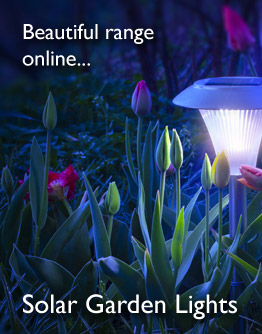 Shop our range of Beautiful Garden Solar Lights